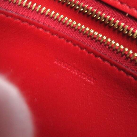 CELINE CLASSIC BOX Small (189183DLS) Classic Box Leather Shoulder Bag in Red ... - Picture 12 of 13